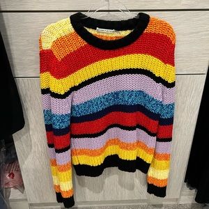Alice+Olivia Rainbow sweater